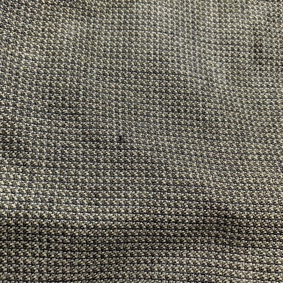 Oscar De La Renta Blazer Sport Coat Suit Jacket Brown Gray Silk Wool 40R - Picture 4 of 12